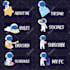 design chibi custom twitch kick panels for your channel