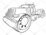 draw line art your vehicle car