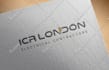 design roofing construction, property logo