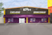do a  3d exterior design for your comercial or retail store