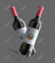 put your wine label on 3d bottle presentation rendering