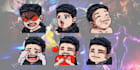 design animated twitch stream overlay ,twitch logo, panels, screens, alerts