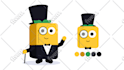 2d cartoon character design or illustration