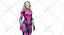 design humanoid robot character, virtual assistant, chatbot, character animate