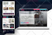 create responsive business wordpress website design