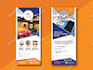 design rack card or dl flyer, door hanger, brochure, poster and leaflet