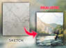 illustrate your drawings and sketches into realistic images