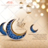 create awesome eid mubarak, greeting card, social media post