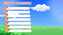 design awesome stream schedule for vtuber or streamer