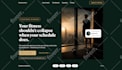 design and develop a professional landing page in webflow