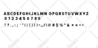 create custom font design and typography design typeface