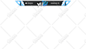 create custom animated stream overlay pack for twitch, kick, youtube, tiktok