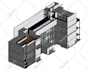 create revit architecture bim 3d  model and rendering