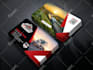 design business card and brand identity