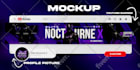 create epic youtube banner and logo