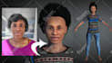 create realistic 3d human model from photo character creator