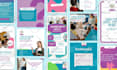 do canva instagram branding kit, canva templates and full brand identity