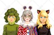 create a pixel art of your choice