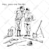 design digital sketch and line art illustration
