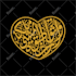 your name in arabic calligraphi jaly diwani