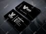 create 4 different business card design within 5 hours