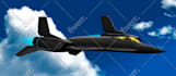make a realistic digital illustration of an airplane