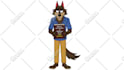 do professional 2d character design illustration and cartoon character animation