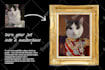 custom royal pet portrait historical renaissance for gift