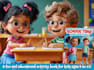 design african american children story book illustration and children book cover