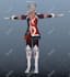 create detailed 3d character for animation and games