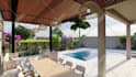design modern contemporary landscape for garden, backyard, front yard precisely