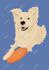 create minimalist pet illustration