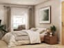 do bedroom interior design and architectural 3d rendering