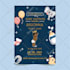 do canva unique wedding invitation card package