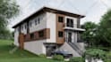 design modern house, 3d exterior, interior, plan, renders