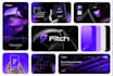 design tech sass cyber security ai crypto technology logo