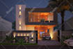 create 3d front elevation in 3ds max