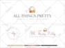make beautiful feminine signature branding kit