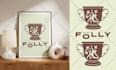 create a organic hand drawn illustration and logo