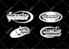 do highly creative y2k logo  in retro futuristic style