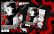 design edgy anime streetwear and vintage t shirt design