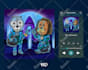 draw illustration design album or single cover artwork