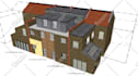 create architectural axonometric illustration