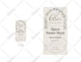 product label design canva, packaging design canva editable print ready file