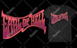 create psychedelic, stoner, rock, metal for your band logo