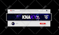 design eye catching youtube banners and logo that pop