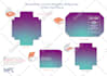 design a beautiful box packaging for your affirmation or oracle cards