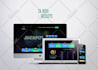 design a clean web, mobile UI UX, xd, figma, PSD templates