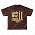 do a trendy custom minimal typography tshirt design