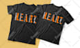design modern typography and custom graphic t shirts for pod